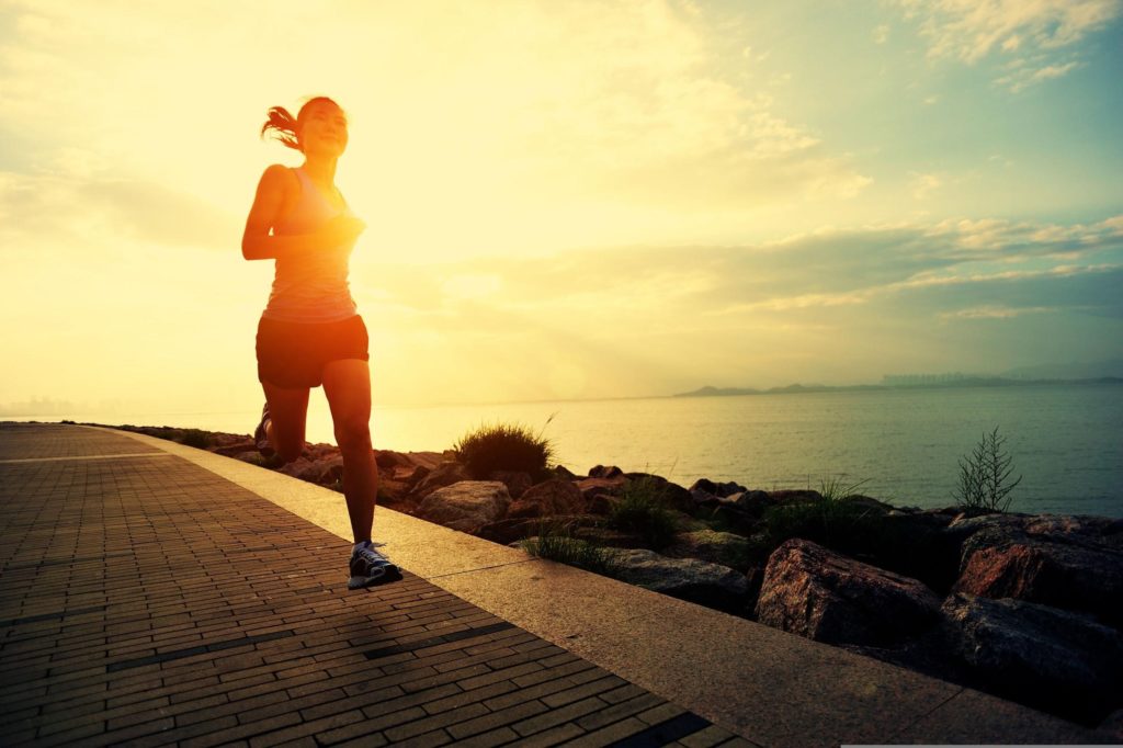 Running Into the Sunset